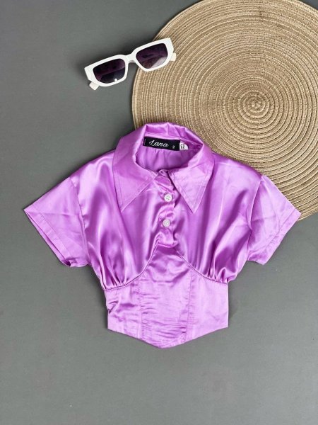 hart jeans set - purple